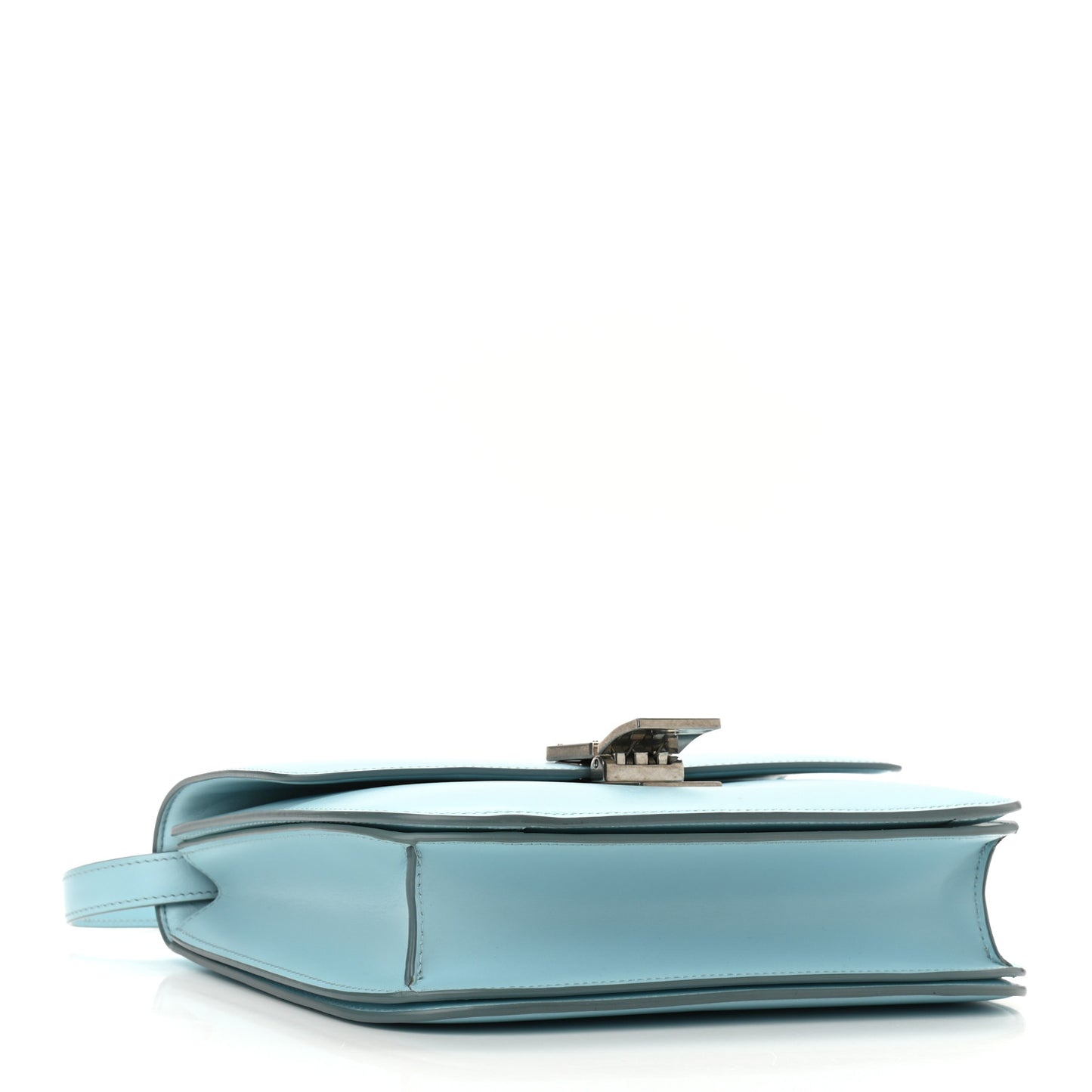 Box Calfskin Medium Classic Box Flap Bag Pool