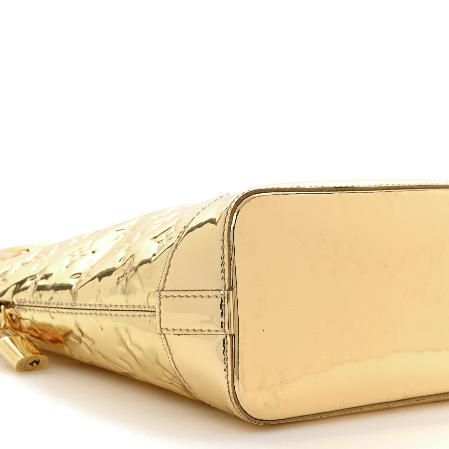 Louis Vuitton Monogram Miroir Lockit Gold 9 of 10