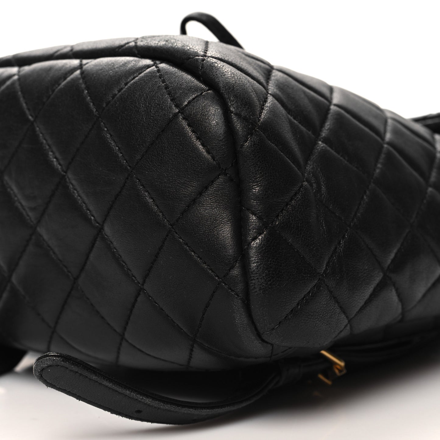 Calfskin Quilted Mini Urban Spirit Backpack Black