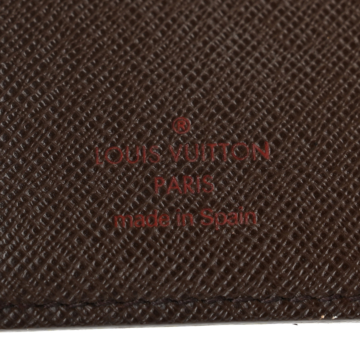 Damier Ebene Small Ring Agenda Cover