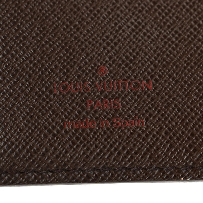 Louis Vuitton Damier Ebene Small Ring Agenda Cover 7 of 11