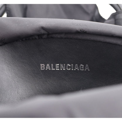 Balenciaga Raffia Woven Mini Le Cagole Tote Bag Black 6 of 10