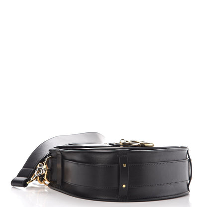 Chloe Calfskin Suede Large Tess Bag Black 5 of 8