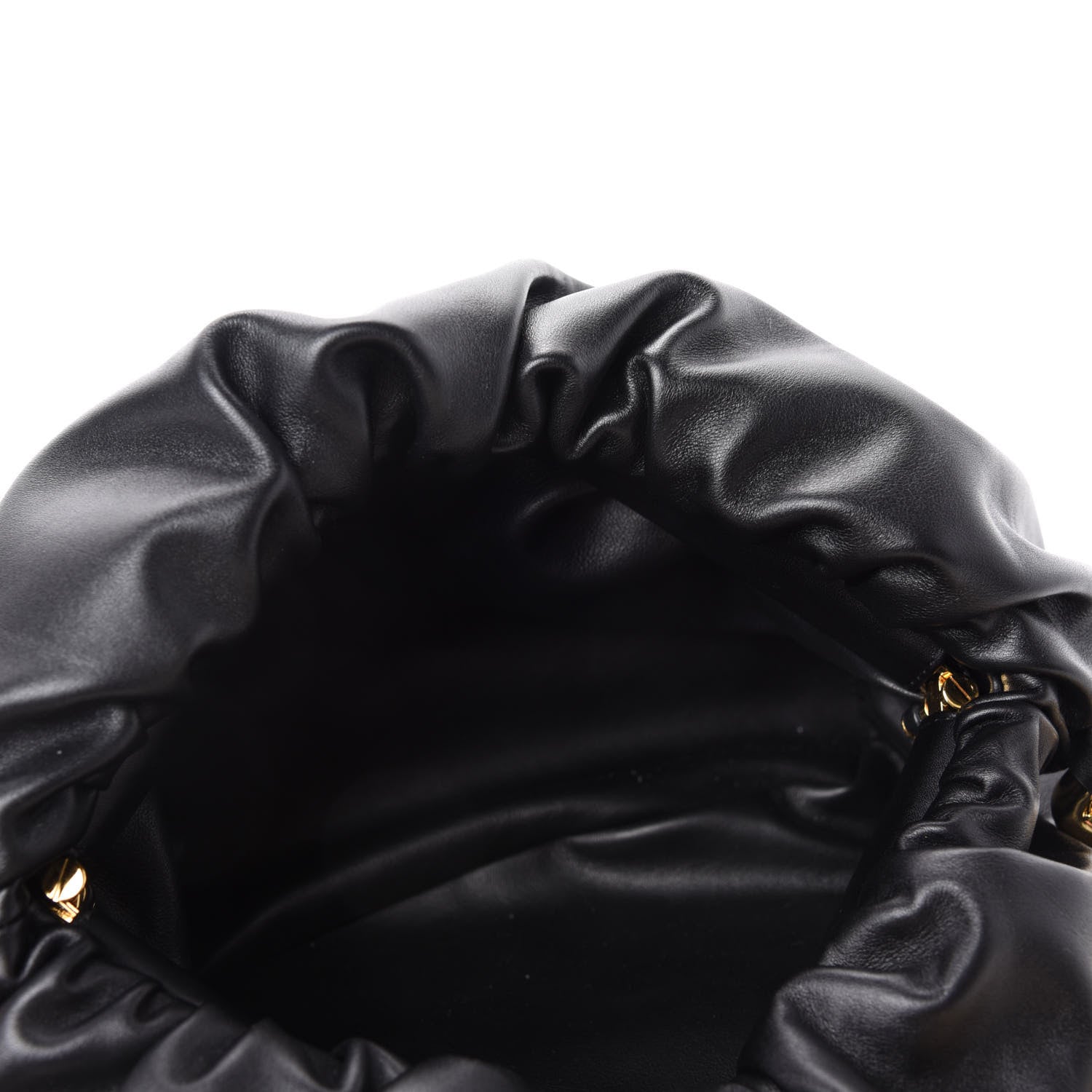 Bottega Veneta Calfskin The Pouch Chain Black 5 of 11