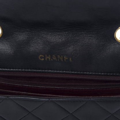 Chanel Lambskin Quilted Small Single Flap Black 9 of 14