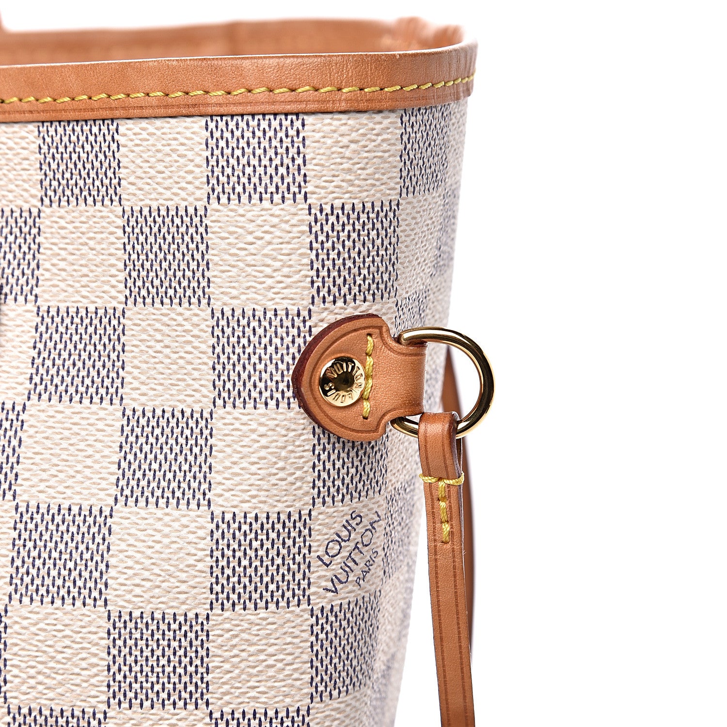 Louis Vuitton Damier Azur Neo Neverfull MM Rose Ballerine 14 of 16