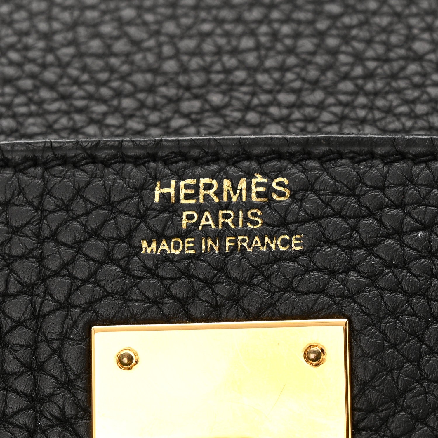 Hermes Togo Kelly Retourne 32 Black 6 of 12