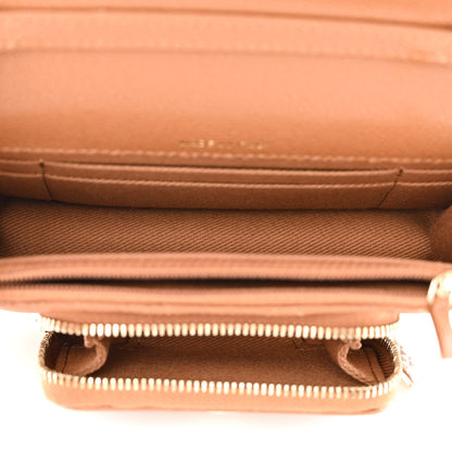 Chanel Caviar Quilted Business Affinity Clutch With Chain Flap Camel 5 of 12