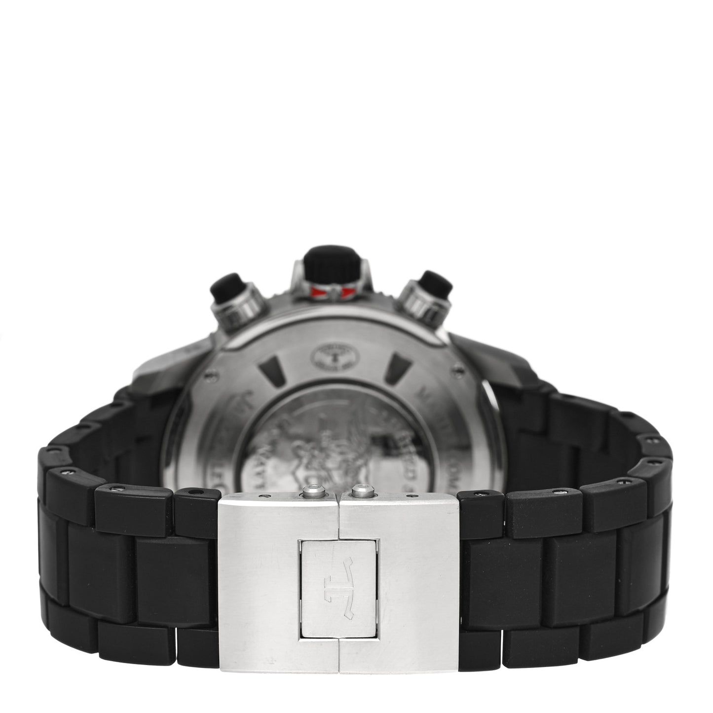 Titanium Rubber 44mm Master Compressor Chronograph GMT Navy Seals Limited Edition Automatic Watch Black Q178T677