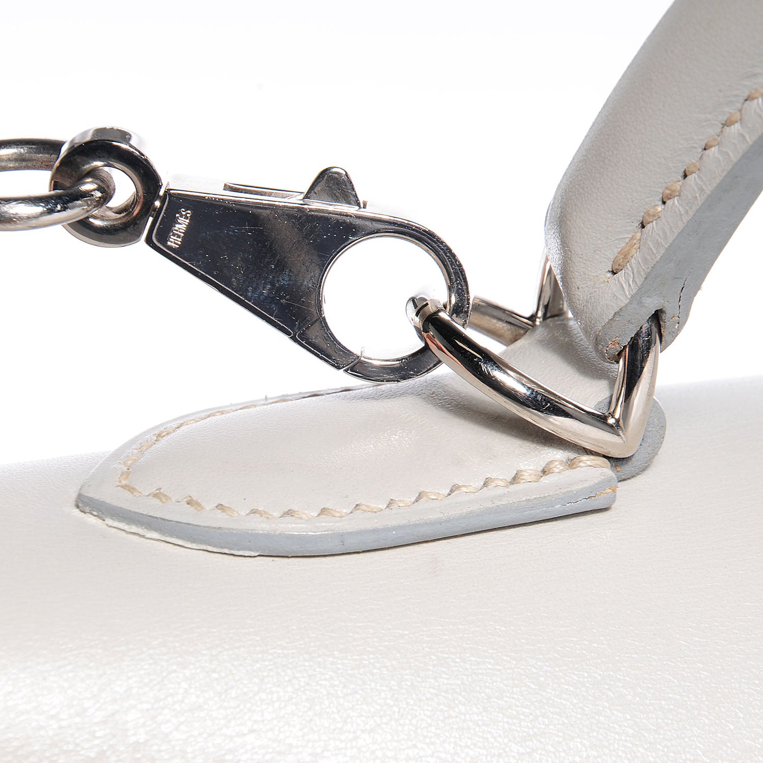 Hermes Box Kelly Sellier 35 Gris Pale 18 of 26