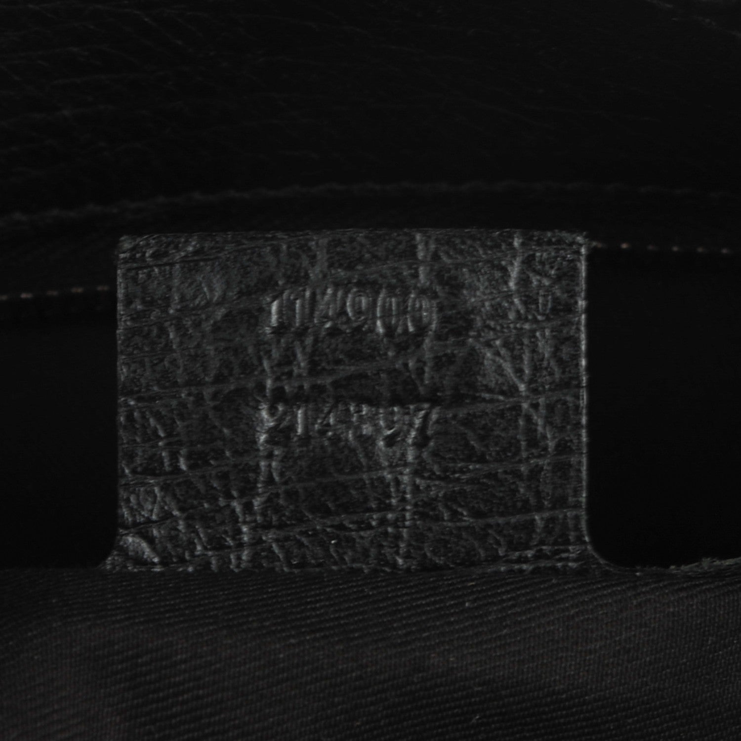 Gucci Monogram Large Horsebit Chain Hobo Black 11 of 14