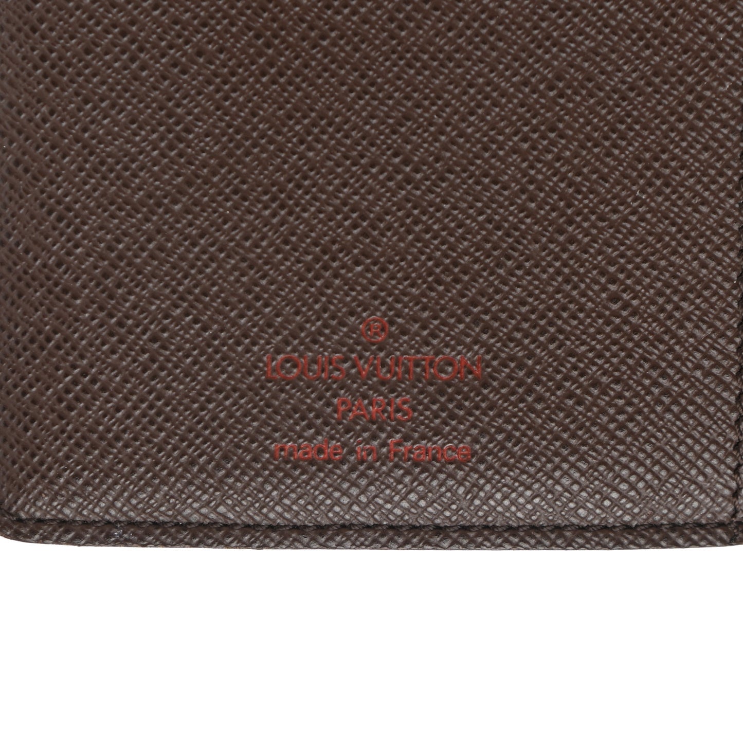 Damier Ebene Porte Valeurs Organizer Wallet
