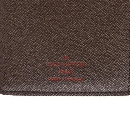 Louis Vuitton Damier Ebene Porte Valeurs Organizer Wallet 6 of 13