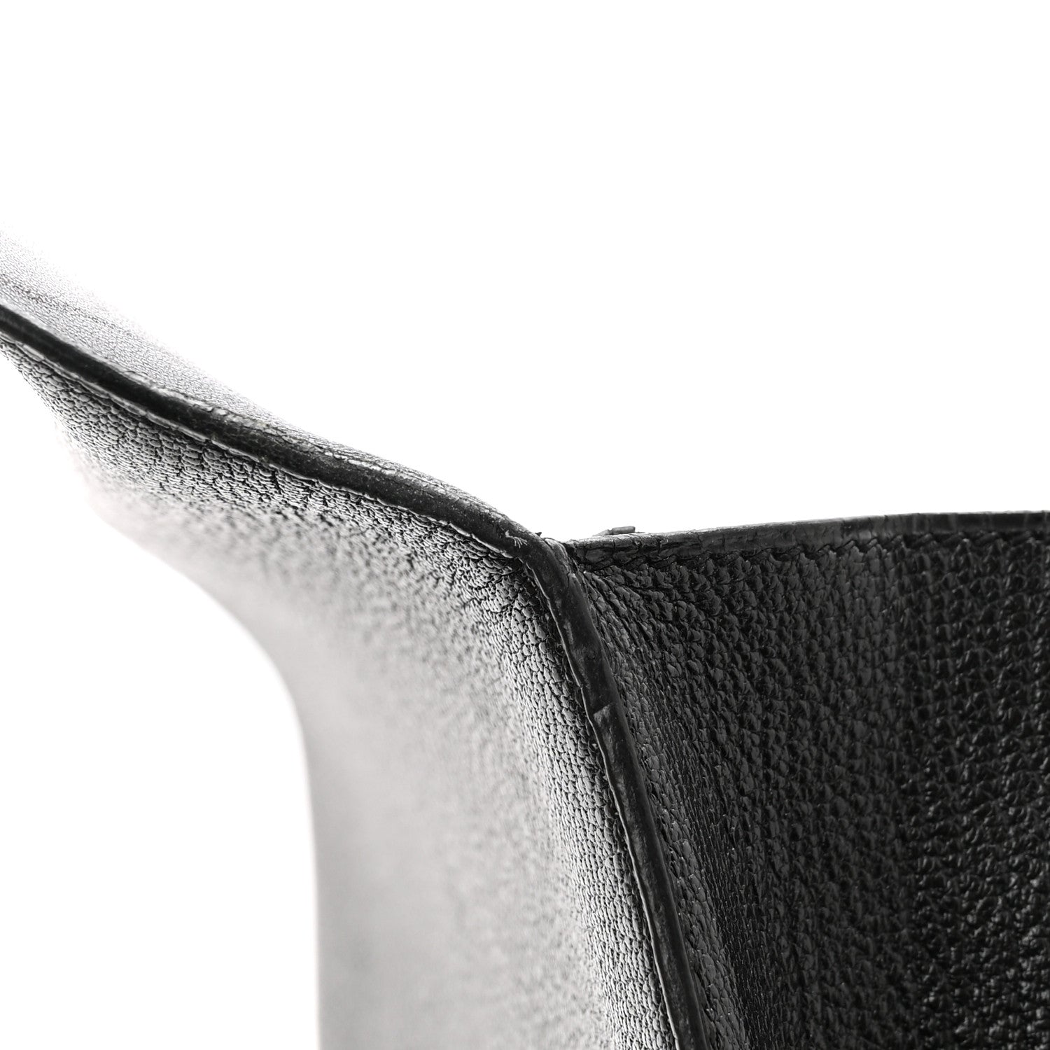 Hermes Chevre Mysore Verrou Clutch Black 12 of 14