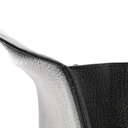 Hermes Chevre Mysore Verrou Clutch Black 12 of 14