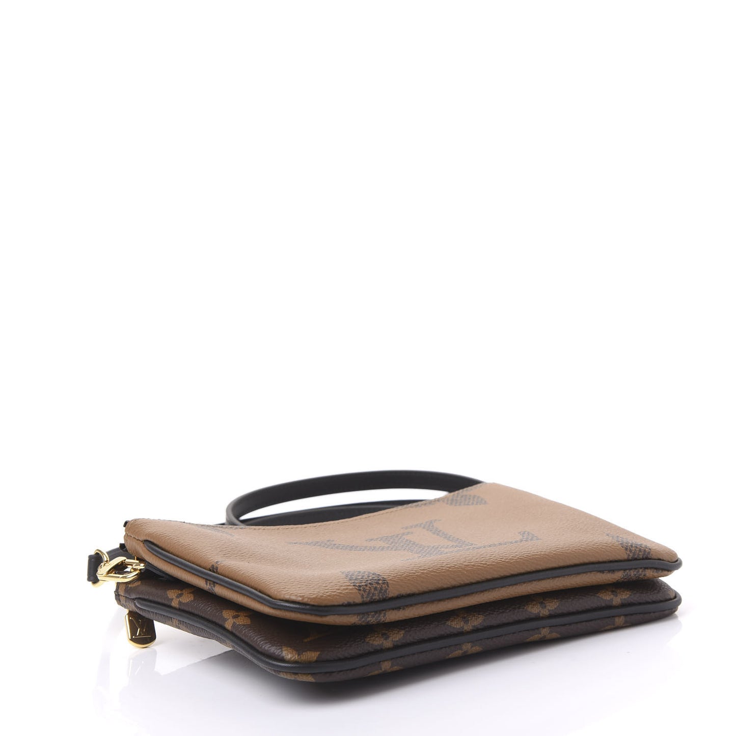 Reverse Monogram Giant Double Zip Pochette