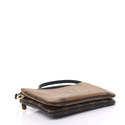 Louis Vuitton Reverse Monogram Giant Double Zip Pochette 3 of 9