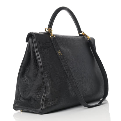 Hermes Togo Kelly Retourne 40 Black 3 of 24