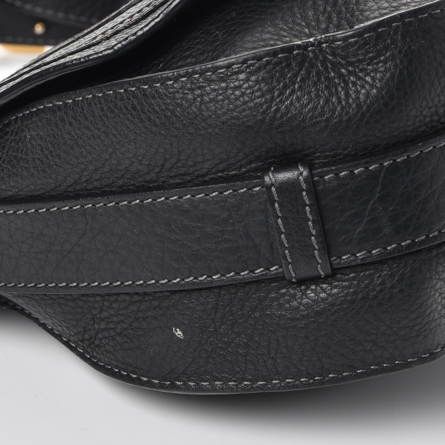 Chloe Calfskin Medium Marcie Round Crossbody Bag Black 9 of 11