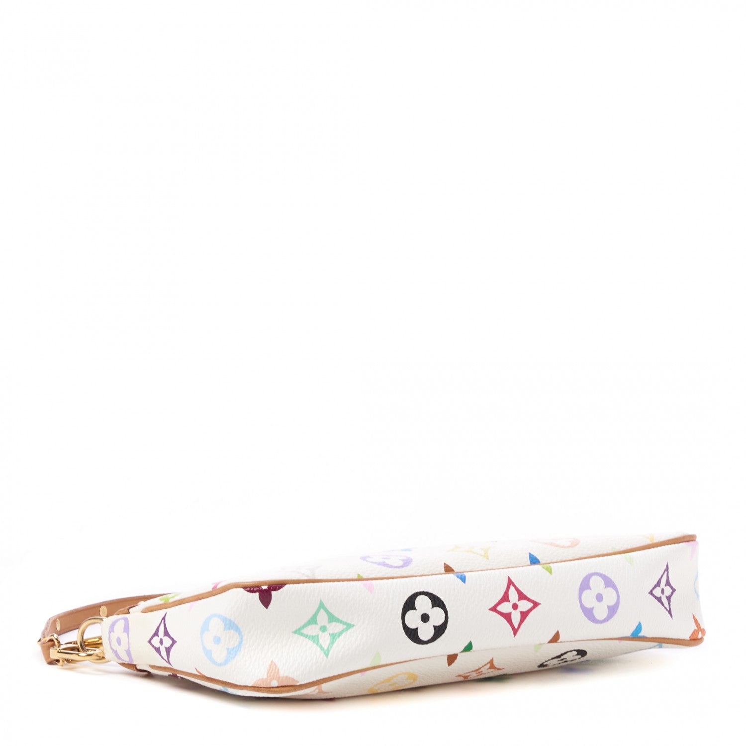 Louis Vuitton Monogram Multicolor Pochette Accessories White 3 of 7