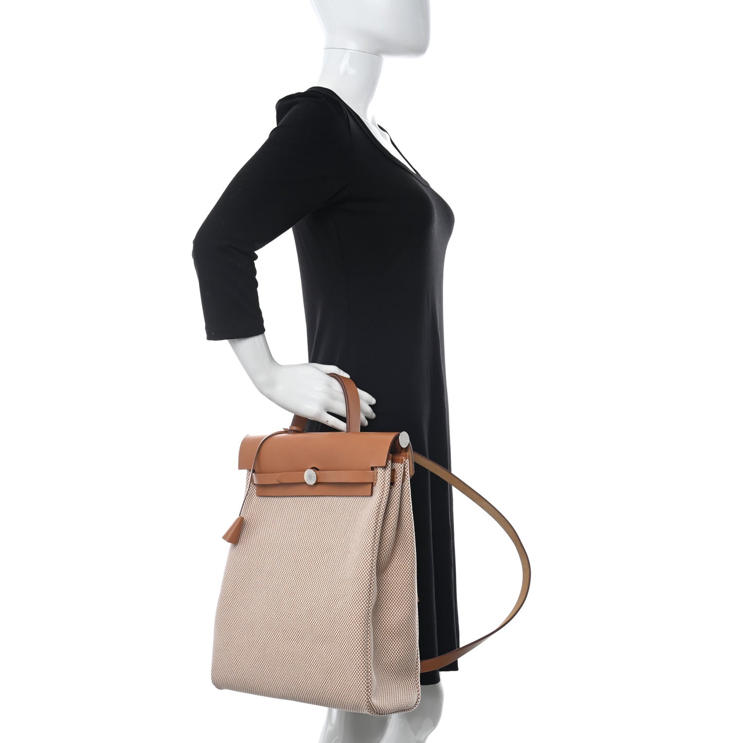 Vache Hunter Criss Viking Herbag a Dos Retourne Backpack Ecru Beige Naturel