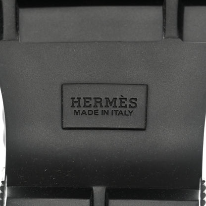 Hermes Calfskin Parachute Fresh Ankle Boots 38 Black 6 of 9