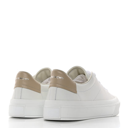Givenchy Calfskin Womens City Sport Sneakers 38 White Beige 5 of 9