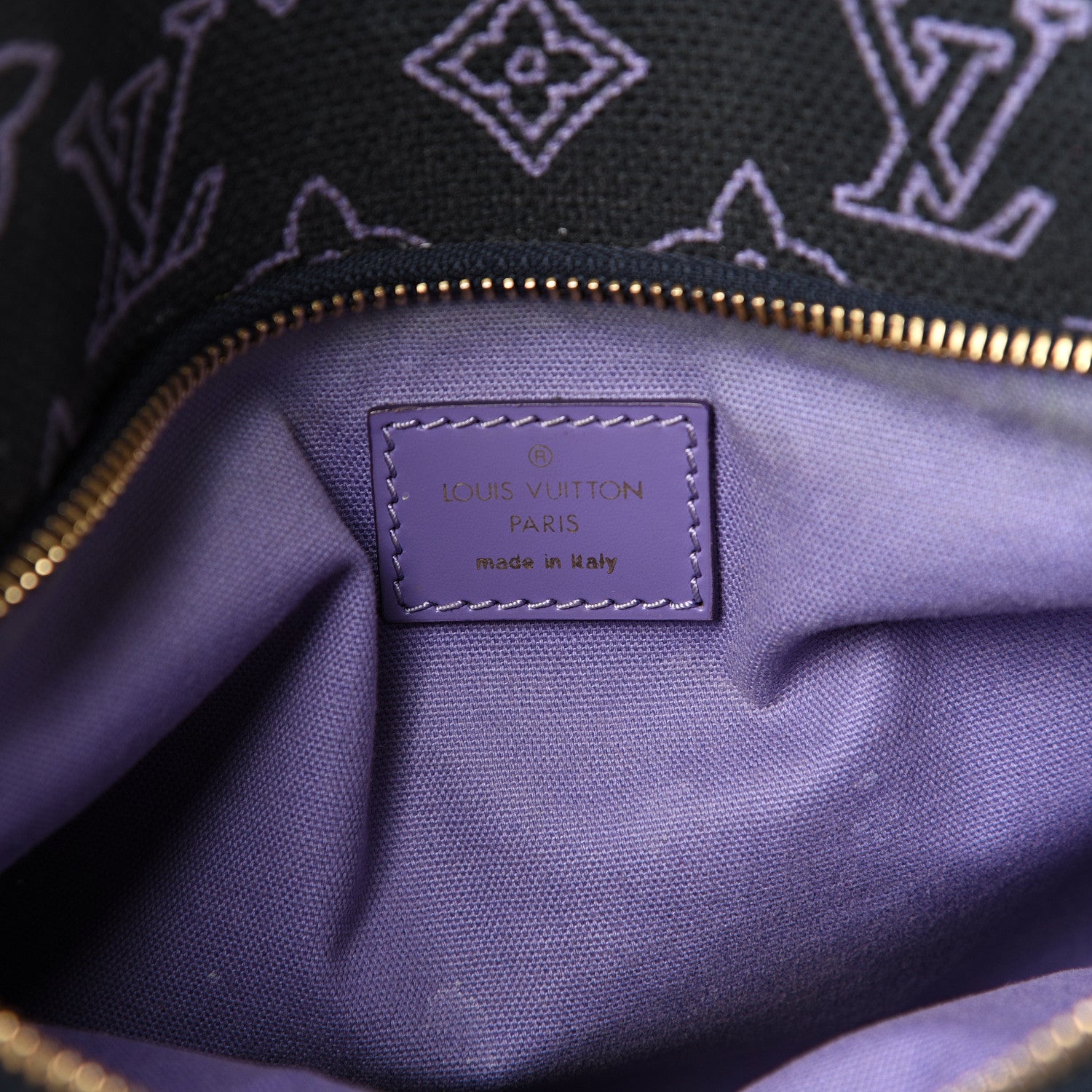 Louis Vuitton Cabas Ipanema GM Navy 7 of 21
