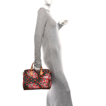Louis Vuitton Monogram Jungle Dots Speedy 30 Sugar Pink Poppy 2 of 10