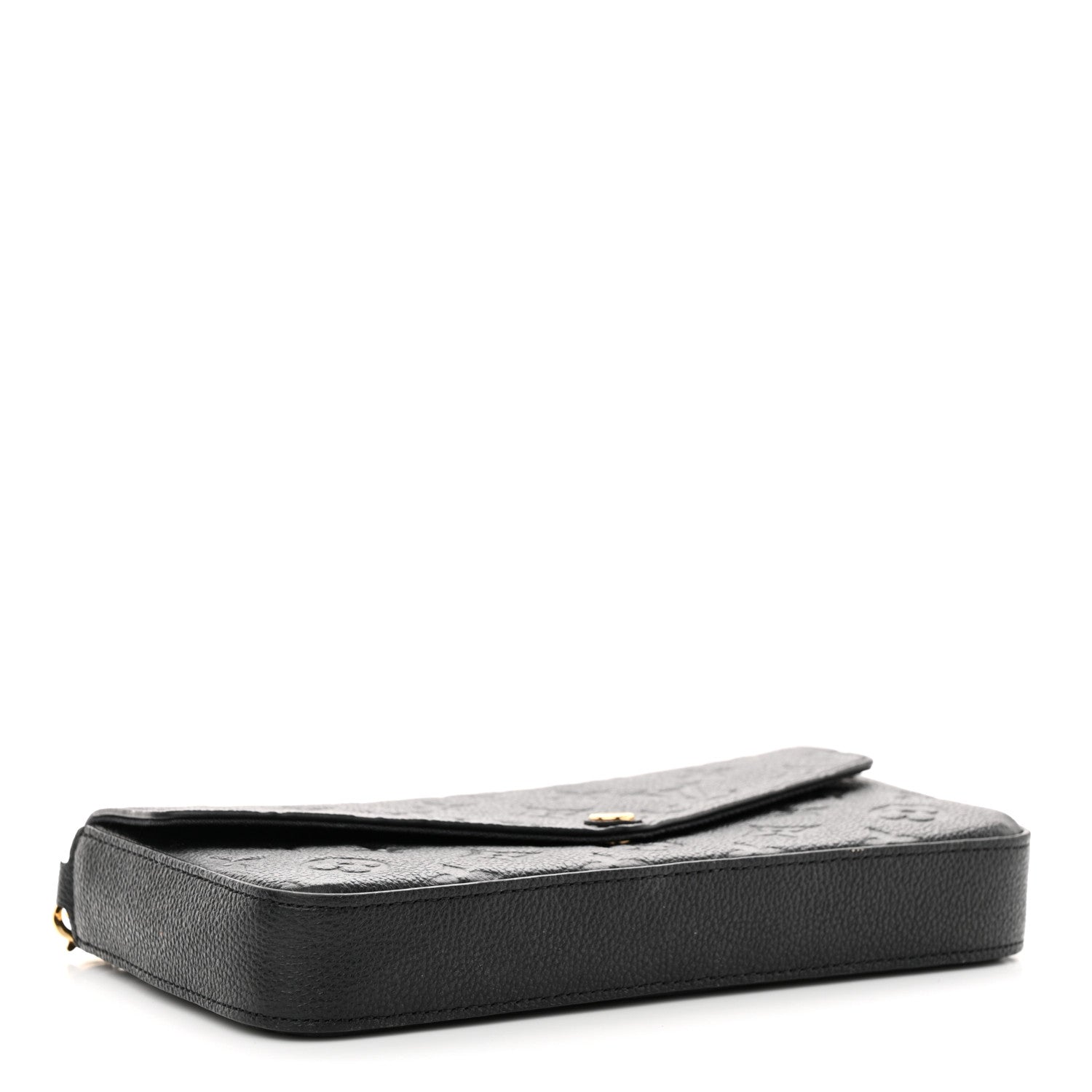 Louis Vuitton Empreinte Pochette Felicie Chain Wallet Black 5 of 14