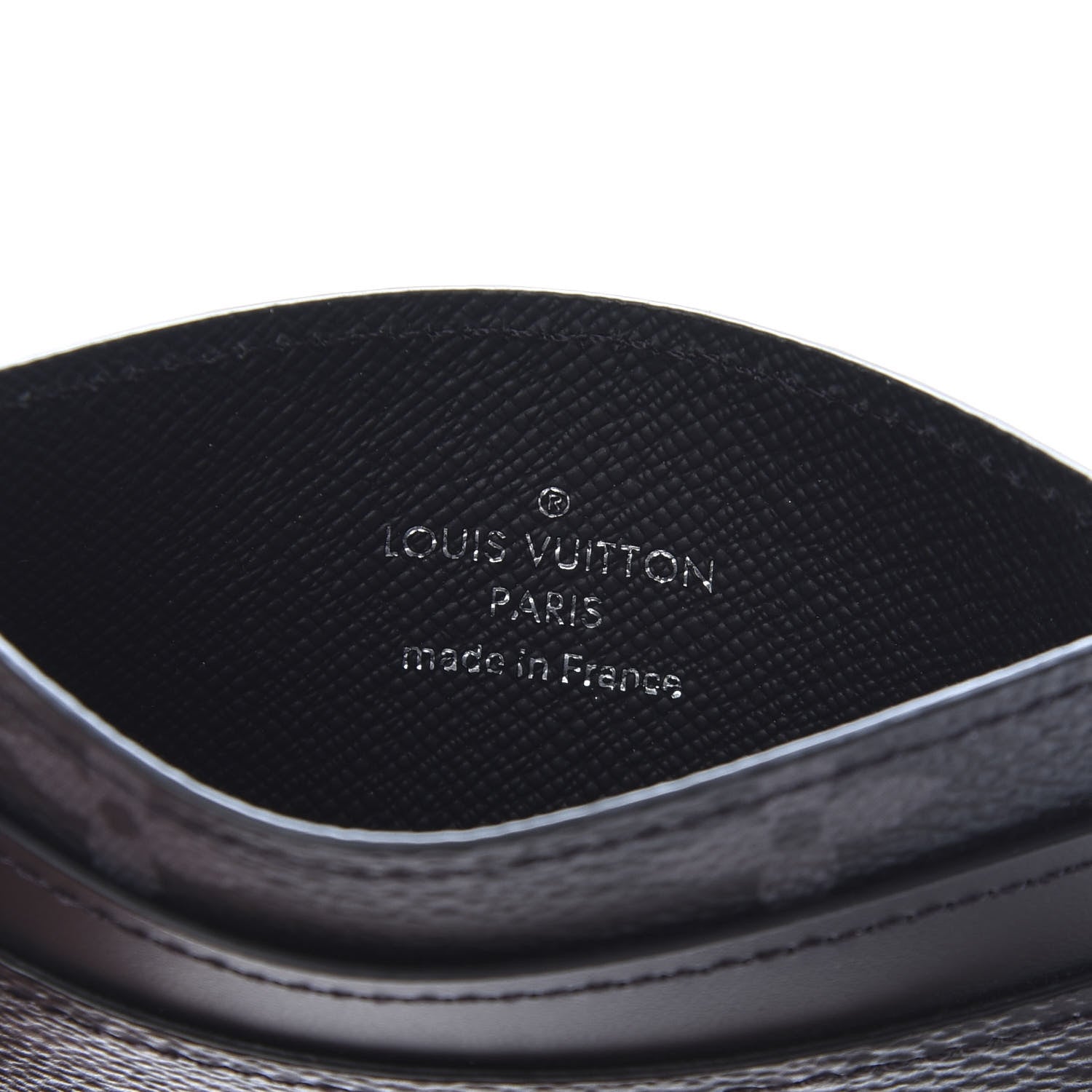 Louis Vuitton Monogram Eclipse Porte-Cartes Double Card Holder 6 of 7