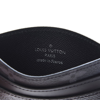Louis Vuitton Monogram Eclipse Porte-Cartes Double Card Holder 6 of 7