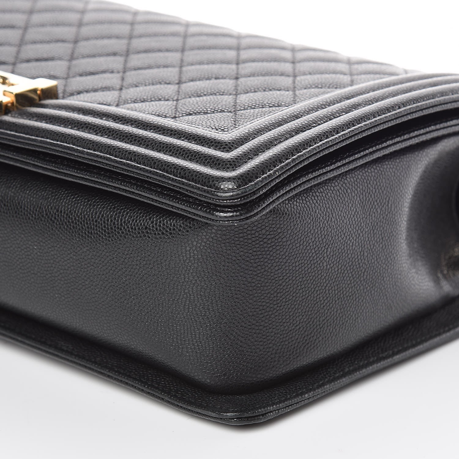 Chanel Caviar Quilted New Medium Boy Flap Black 9 of 10