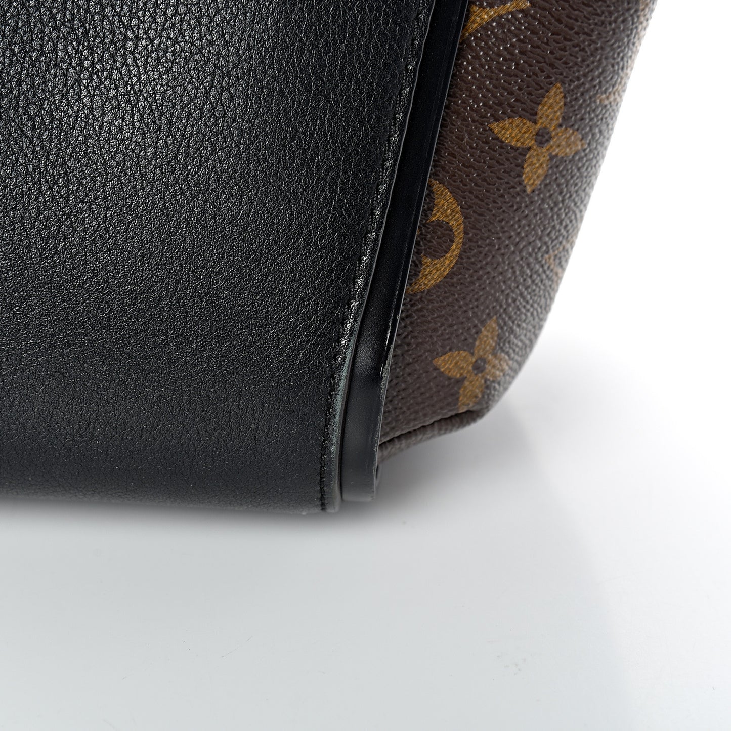 Calfskin Monogram Kimono Tote Black