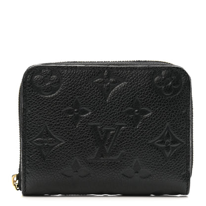 Louis Vuitton Empreinte Zippy Coin Purse Black 1 of 7