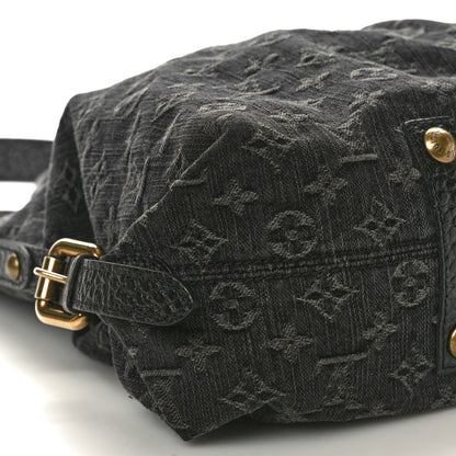 Louis Vuitton Denim Neo Cabby MM Black 8 of 10