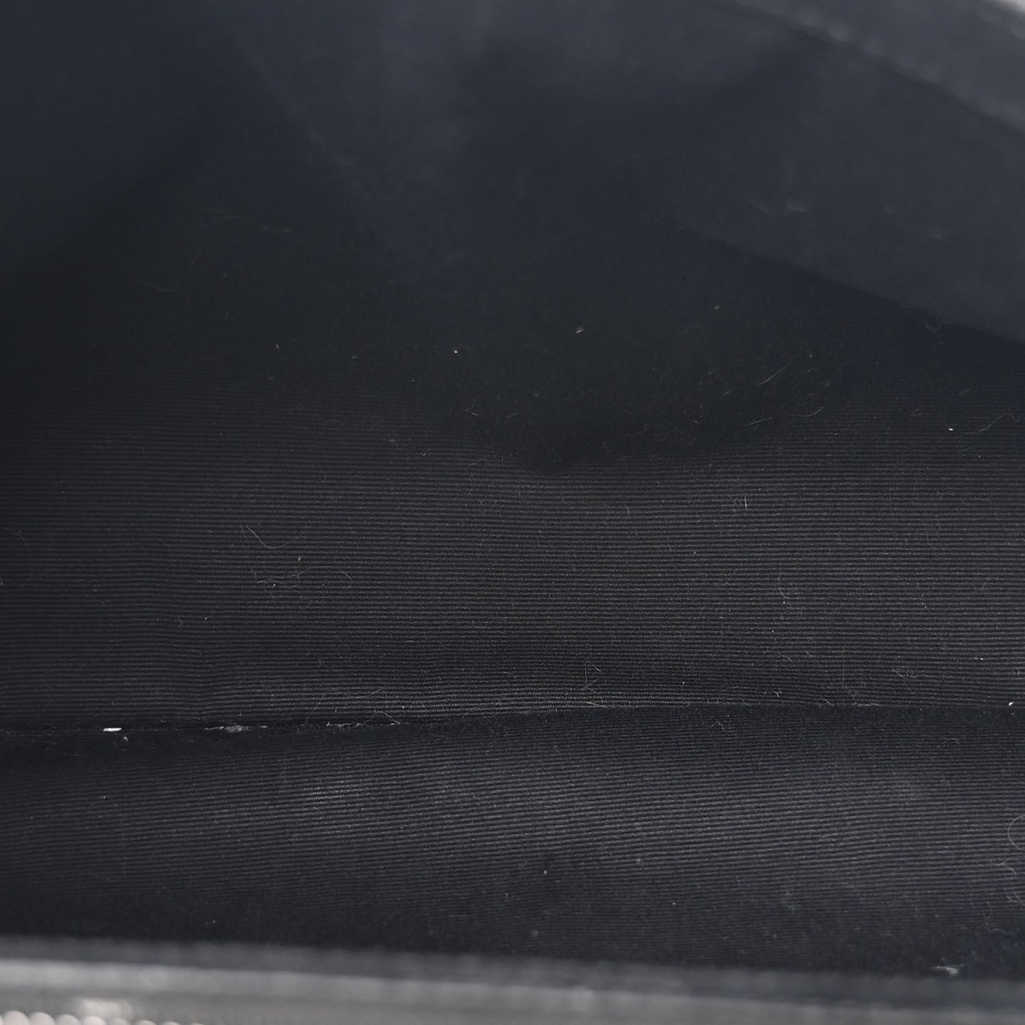 Calfskin Crocodile Embossed Medium West Hollywood Monogram Fold-Over Black