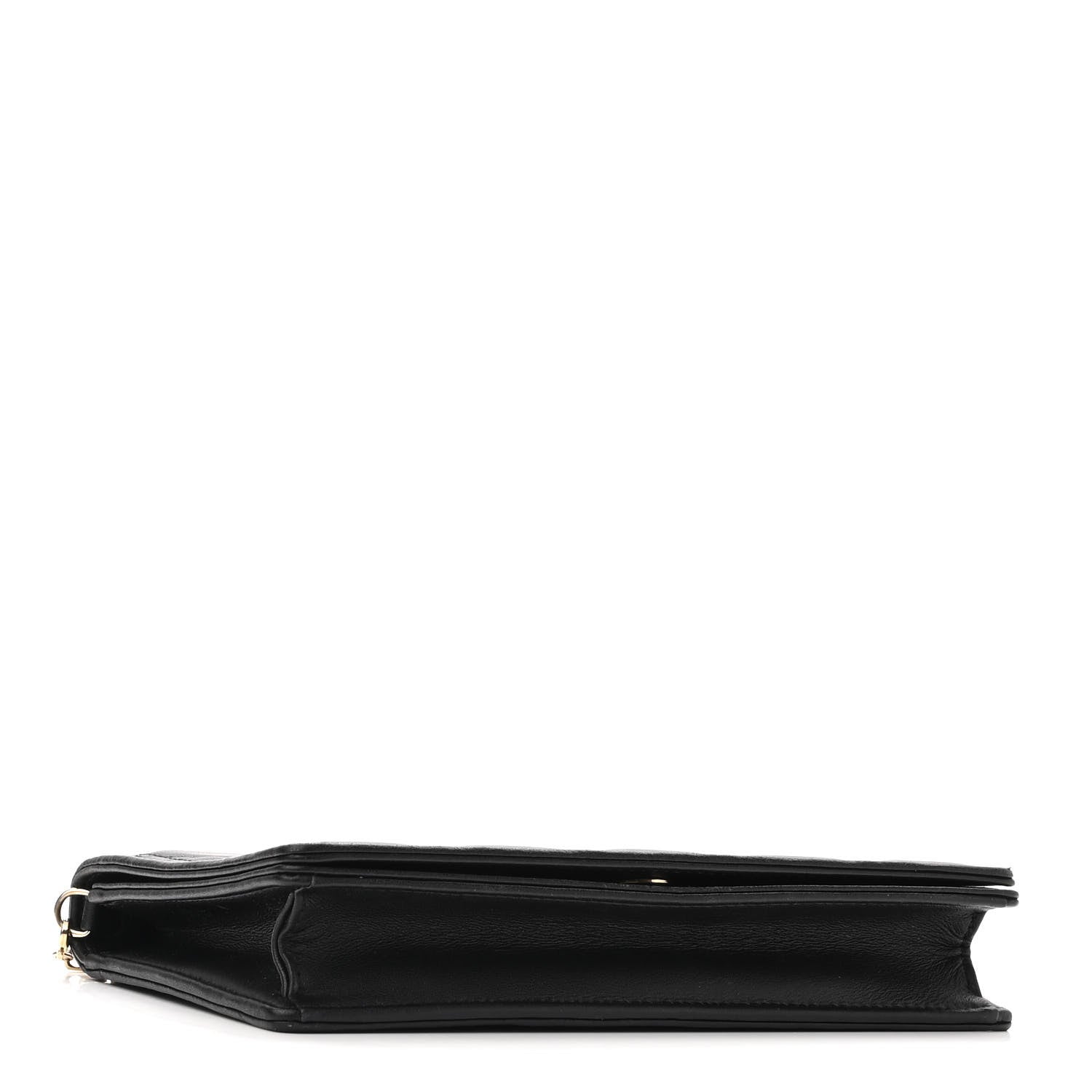 Christian Dior Lambskin Cannage Lady Dior Pouch Black 5 of 11
