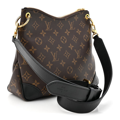Louis Vuitton Monogram Odeon PM Black 3 of 13