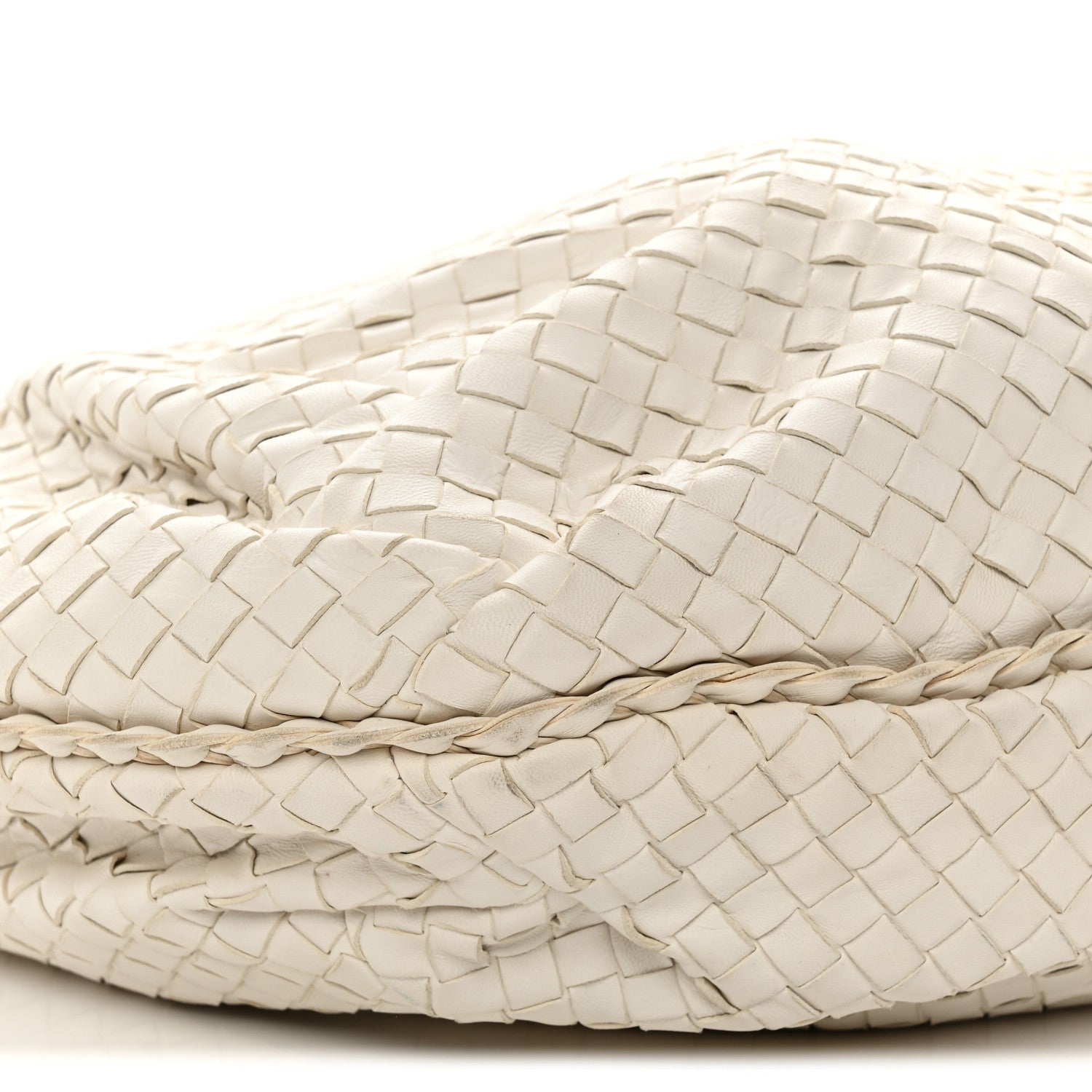 Bottega Veneta Nappa Intrecciato Large Belly Veneta Hobo White 9 of 12