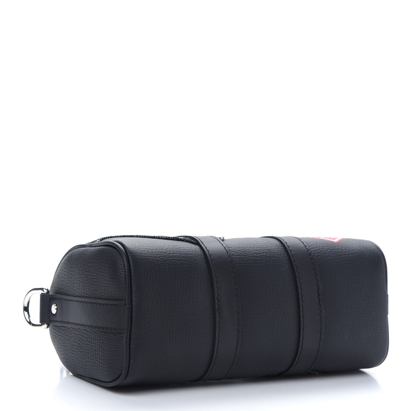 X NIGO Taurillon Monogram Denim Drip Keepall XS Black
