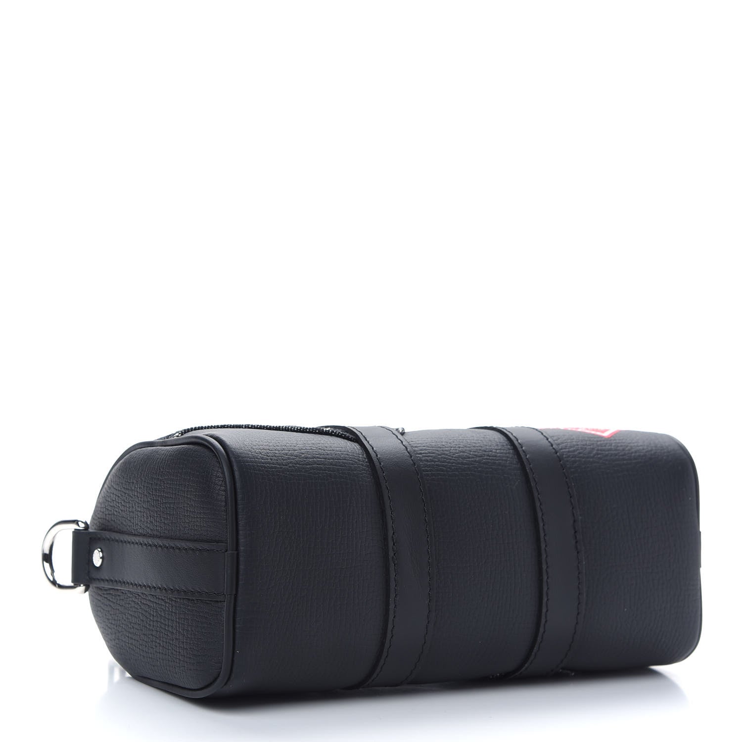 Louis Vuitton X NIGO Taurillon Monogram Denim Drip Keepall XS Black 4 of 8