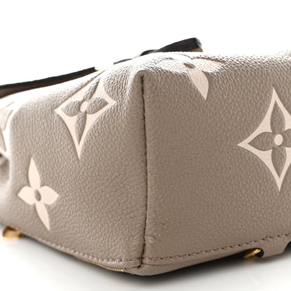 Louis Vuitton Empreinte Monogram Giant Tiny Backpack Tourterelle Cream 8 of 9