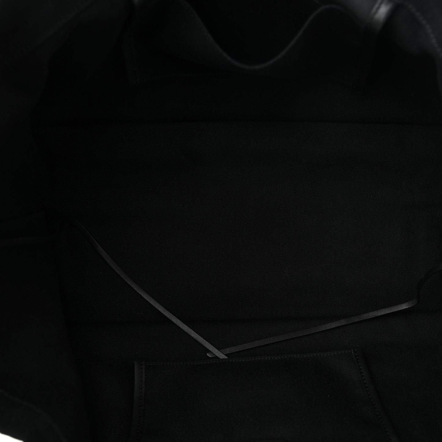 Cotton Twill East West Idaho Tote Black