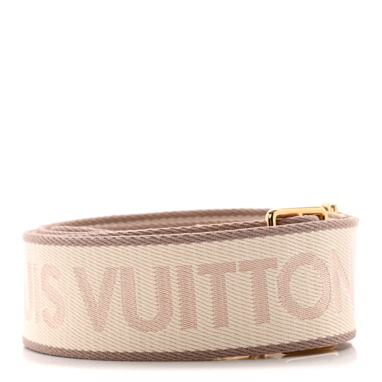 Louis Vuitton Jacquard Diane Shoulder Strap Sand 2 of 3
