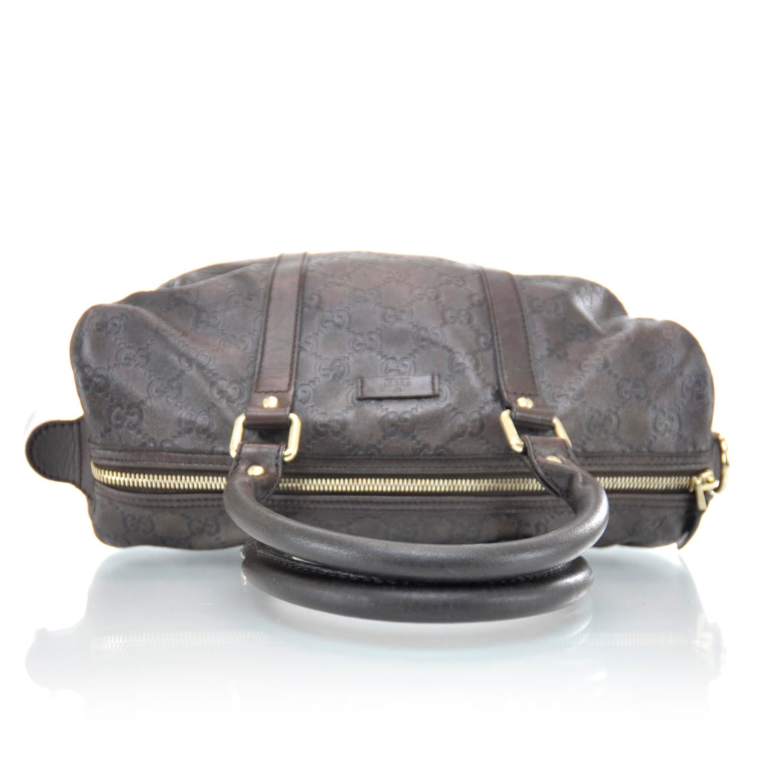 Gucci Guccissima Medium Joy Boston Brown 4 of 11