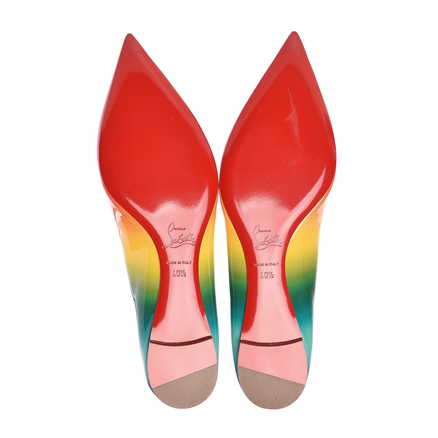 Patent Rainbow Ballalla Flats 40.5 Multicolor
