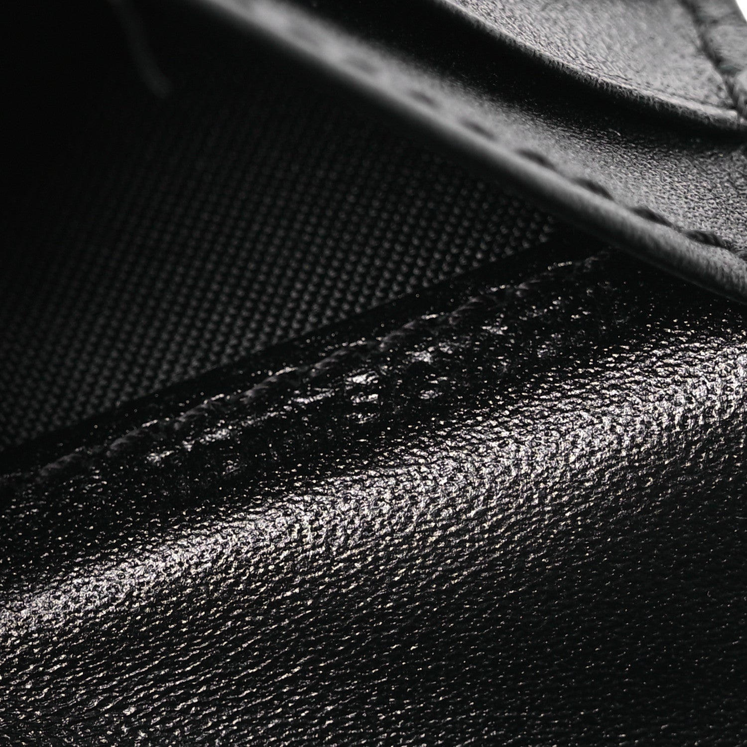 Burberry Calfskin Horseferry Check Porter Continental Wallet Black 11 of 13