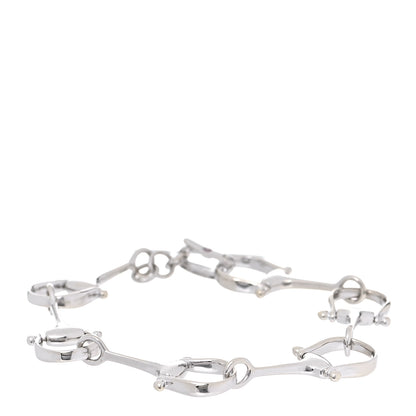 Roberto Coin 18K White Gold Horsebit Bracelet 1 of 5