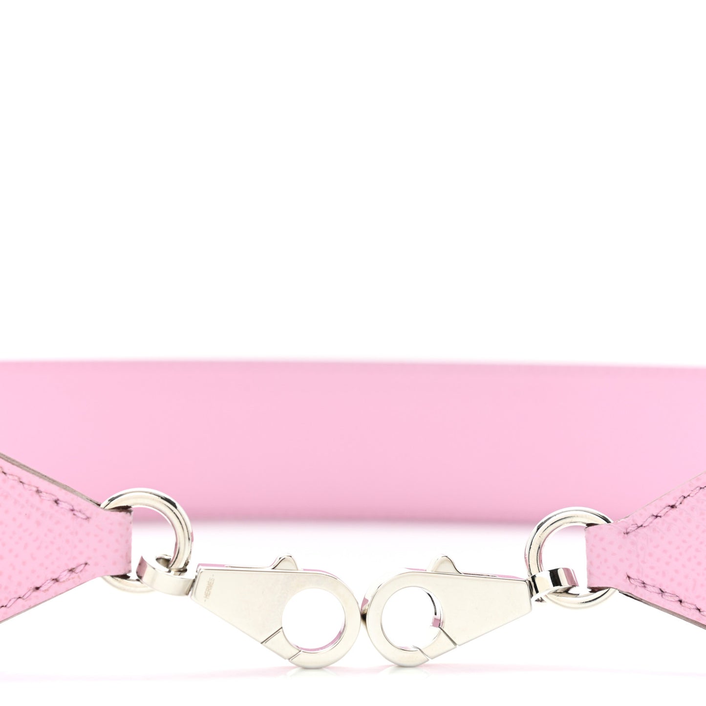 Epsom 30mm Hexagone Tressage Shoulder Strap Mauve Sylvestre Rouge H Jaune de Naples